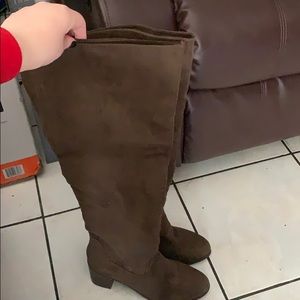Brand new JustFab over the knee boots